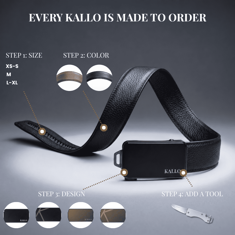 Kallo Leather Belt